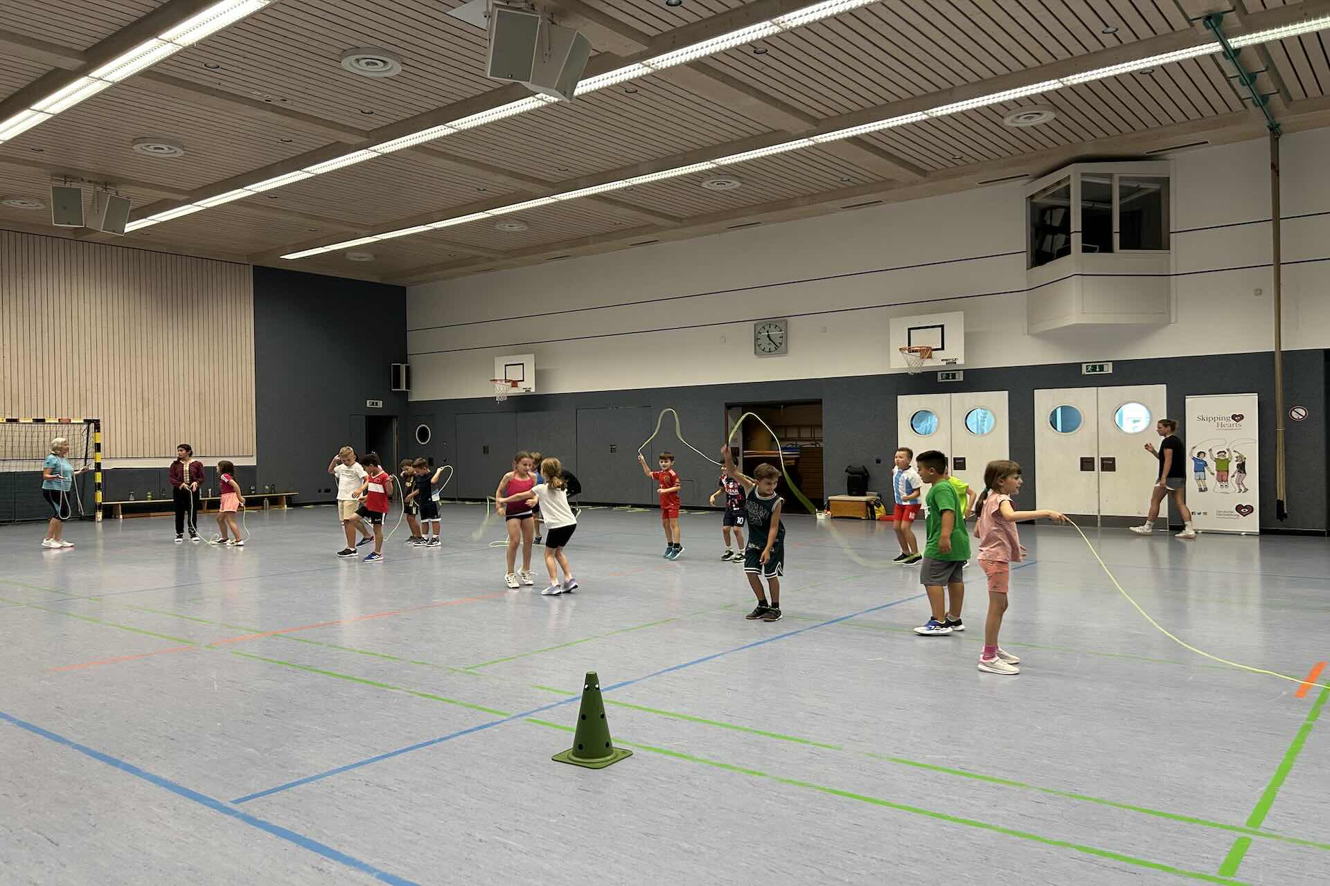 Skipping Hearts Workshop Klasse 2b GSUL