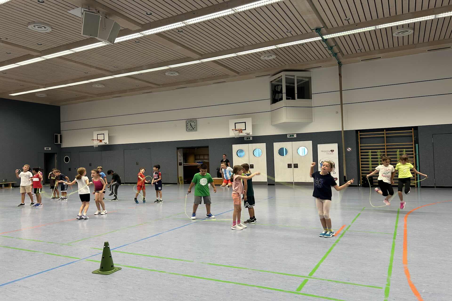 Skipping Hearts Workshop Klasse 2b GSUL
