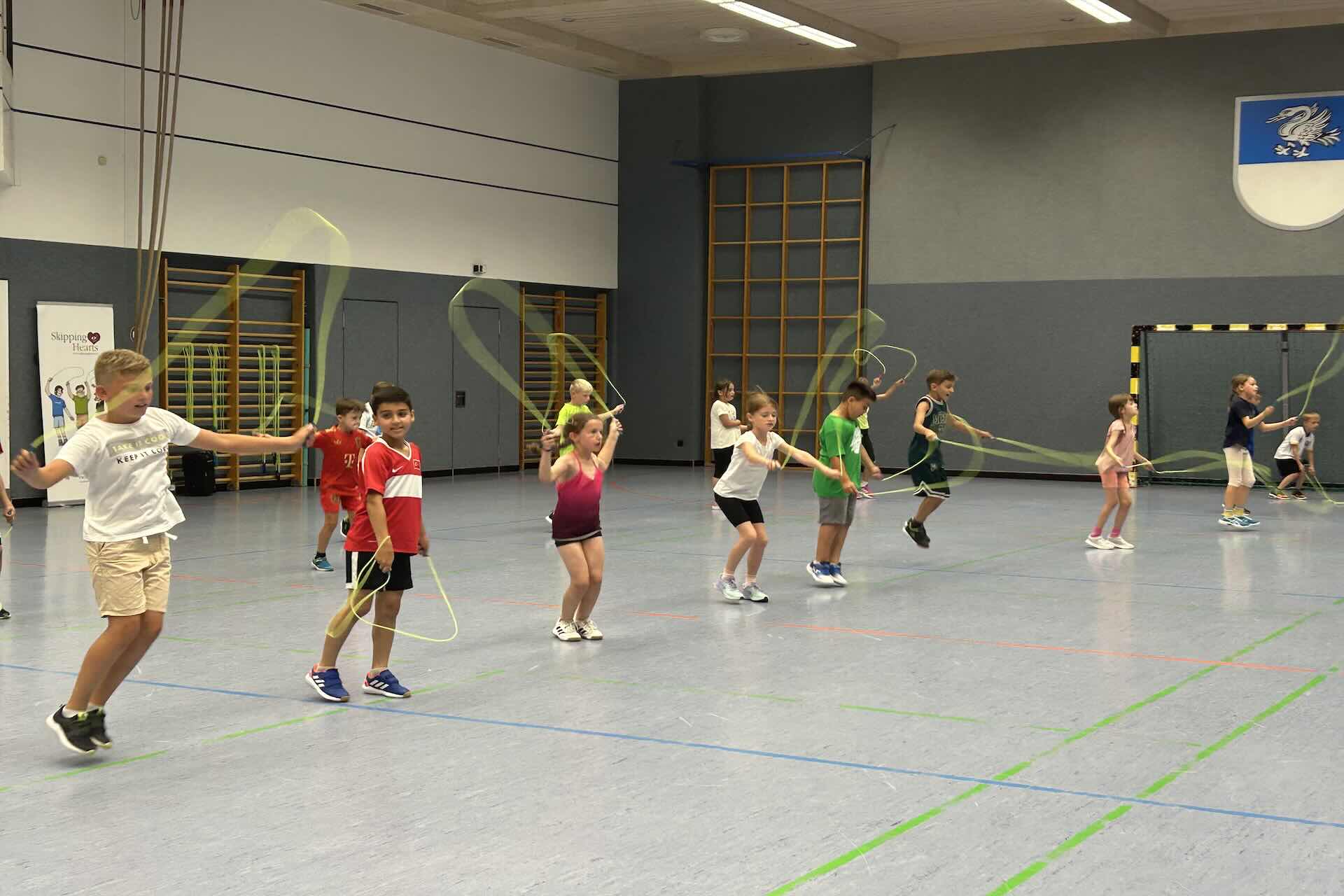 Skipping Hearts Workshop Klasse 2b GSUL