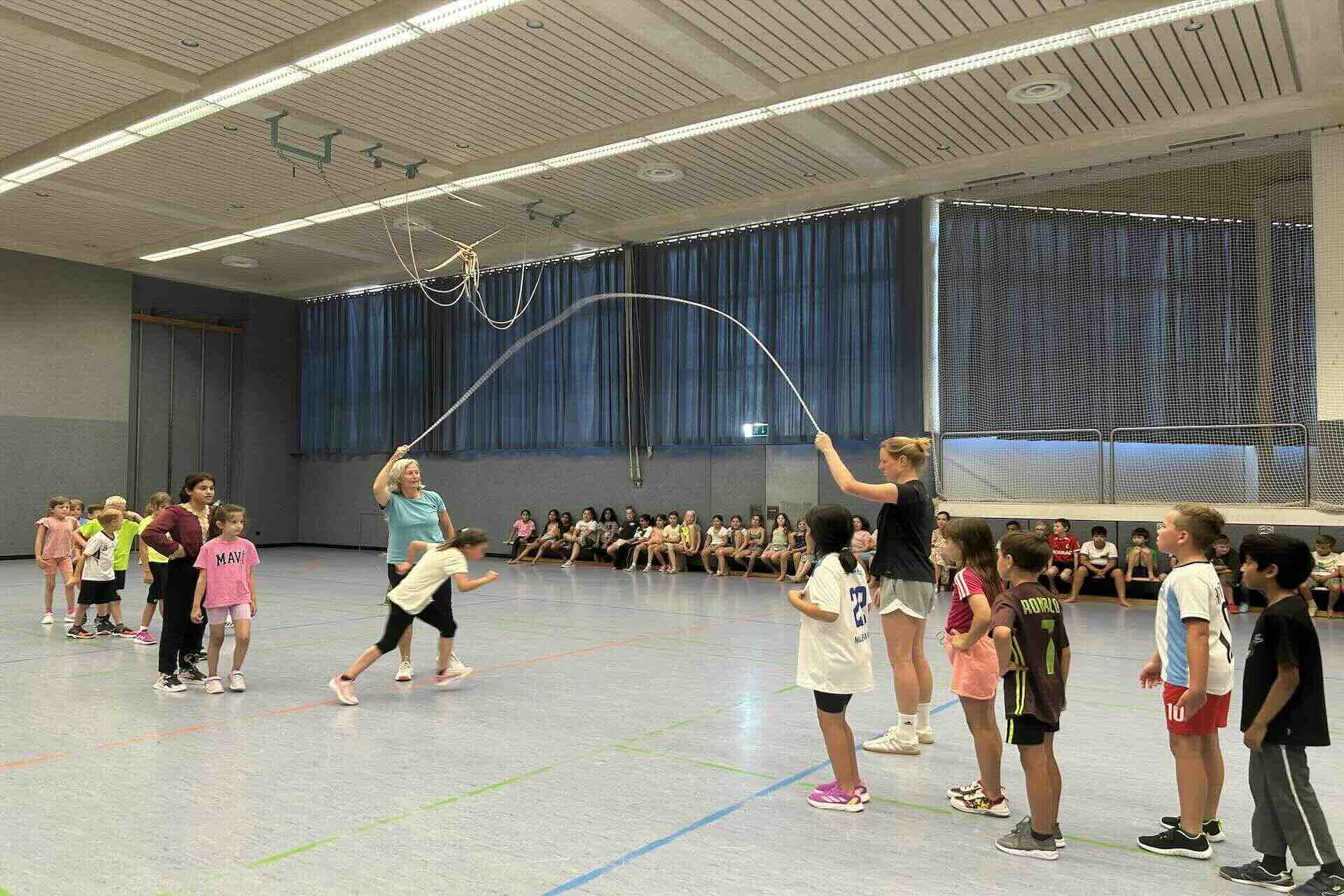 Skipping Hearts Workshop Klasse 2b GSUL