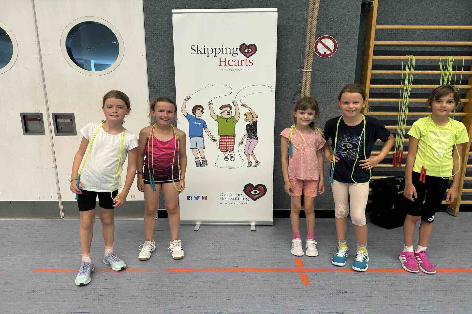 Skipping Hearts Workshop Klasse 2b GSUL