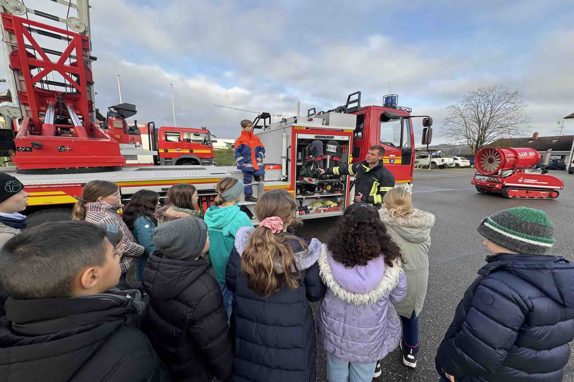 Besuch Feuerwehr GSUL 2025